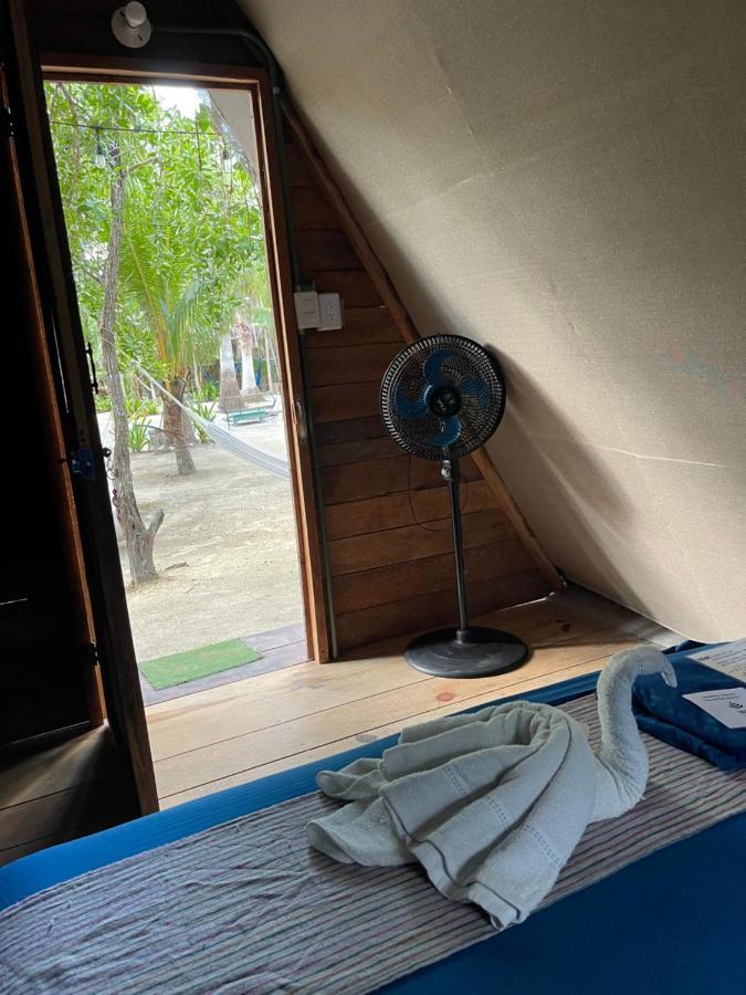 La Aldea Holbox Cabanas Y Camping Bagian luar foto
