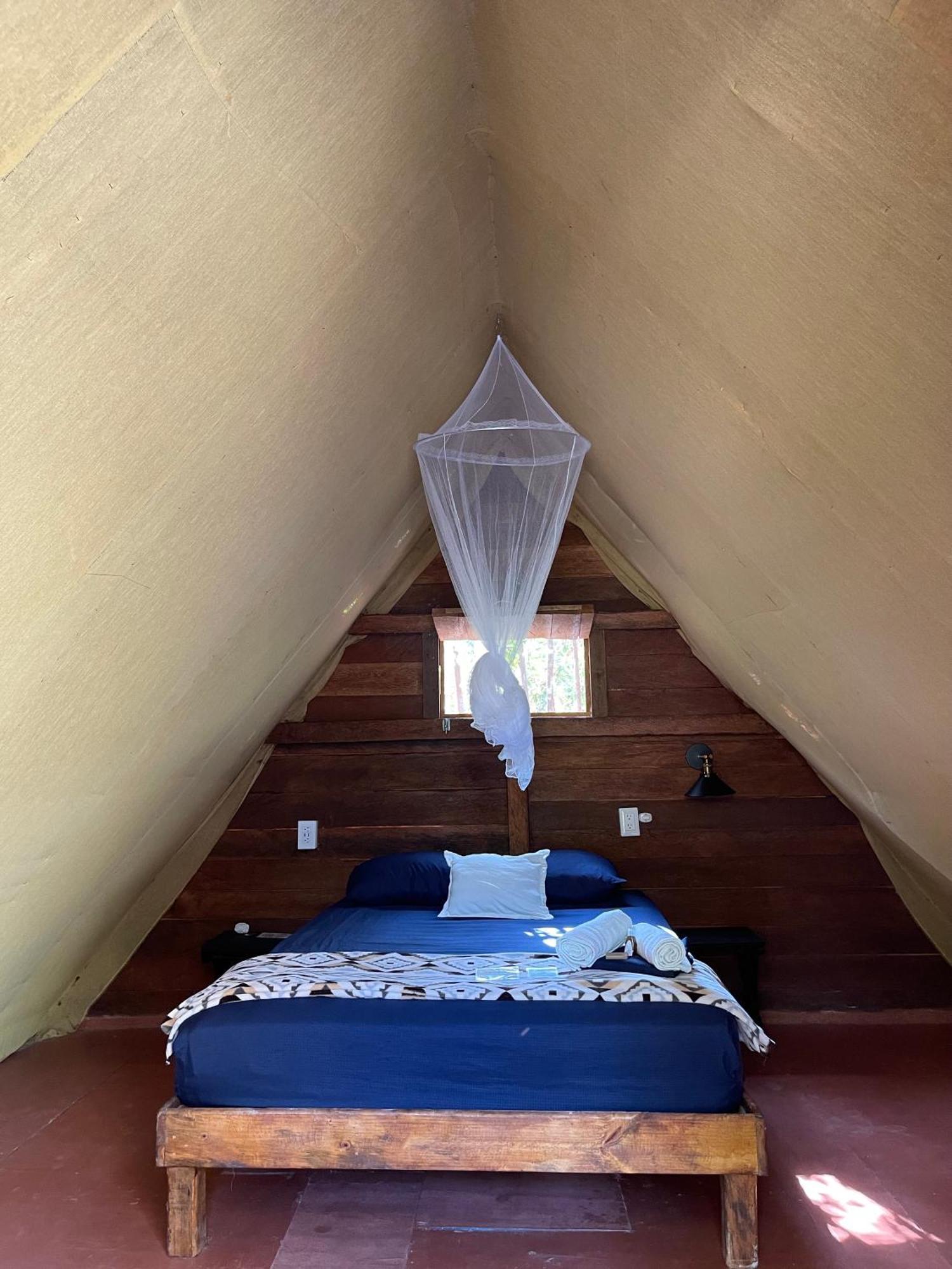 La Aldea Holbox Cabanas Y Camping Bagian luar foto